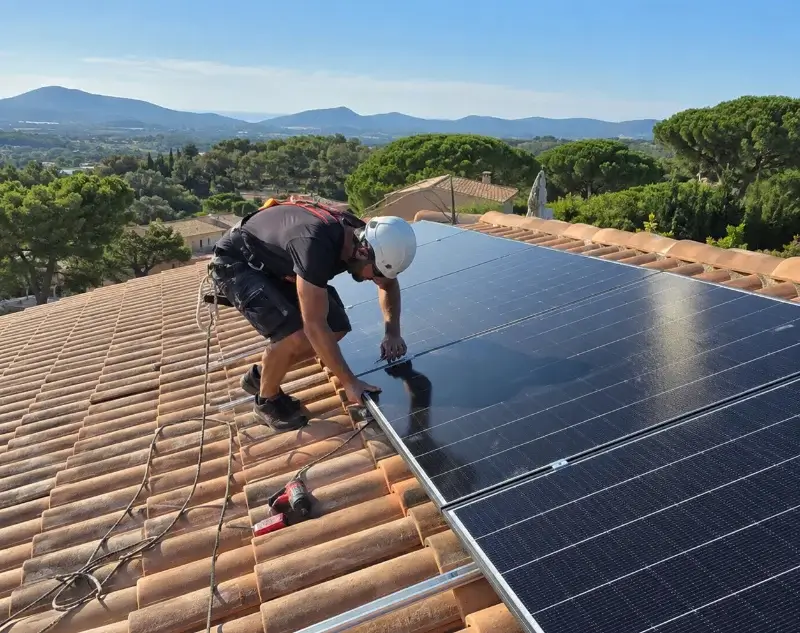 Installateur panneaux solaires Savignac-Lédrier — pose photovoltaïque sur toiture